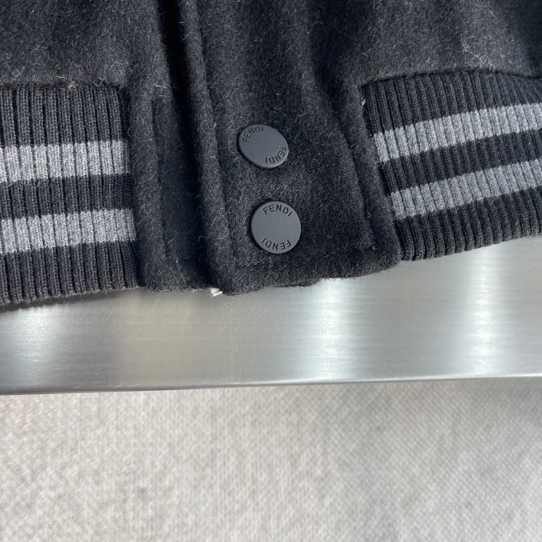 Fendi Black Wool-Blend Varsity Jacket with Signature FF Logo Sleeves 5 cmp i1740732830785 170 0 2