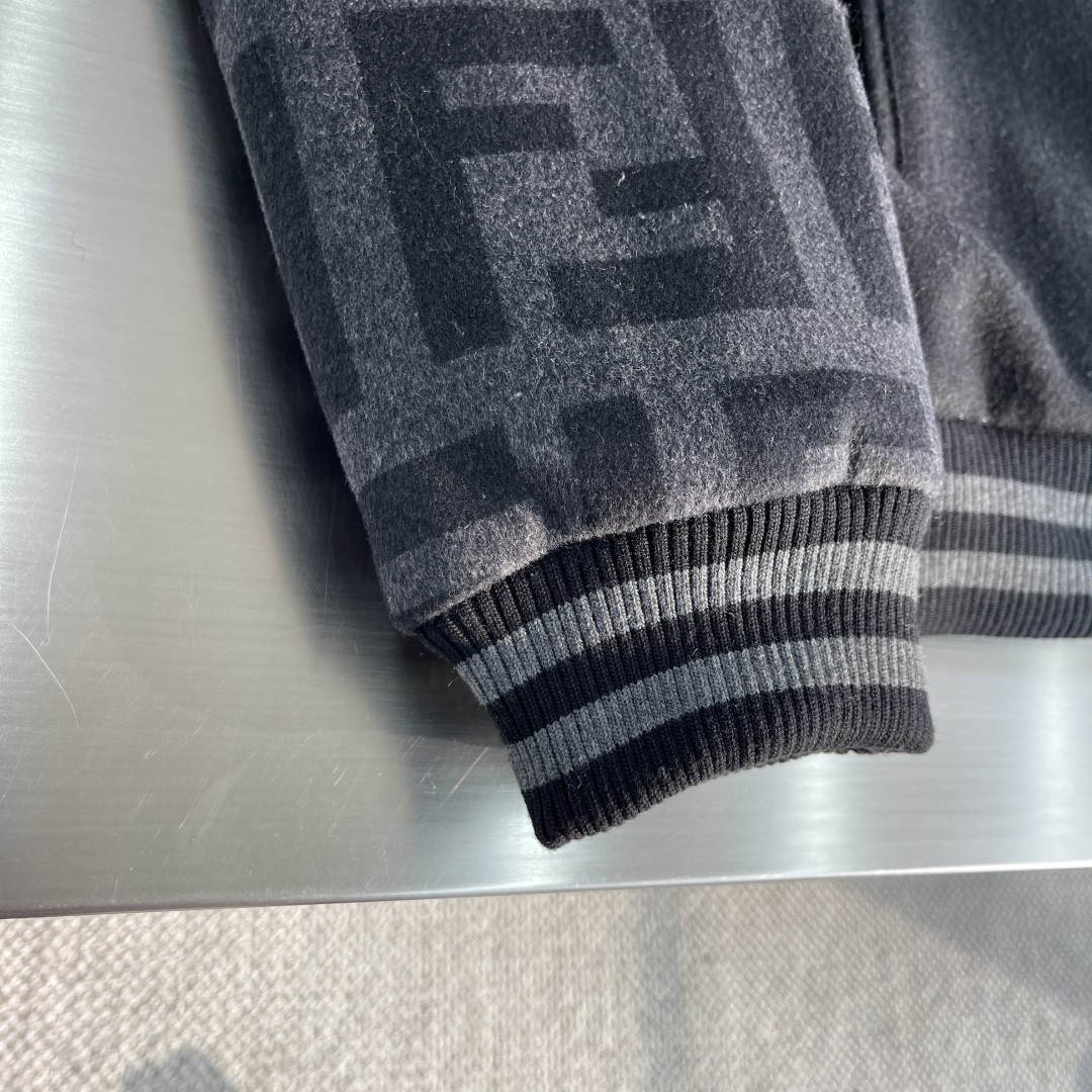 Fendi Black Wool-Blend Varsity Jacket with Signature FF Logo Sleeves 6 cmp i1740732830788 9847 0 3