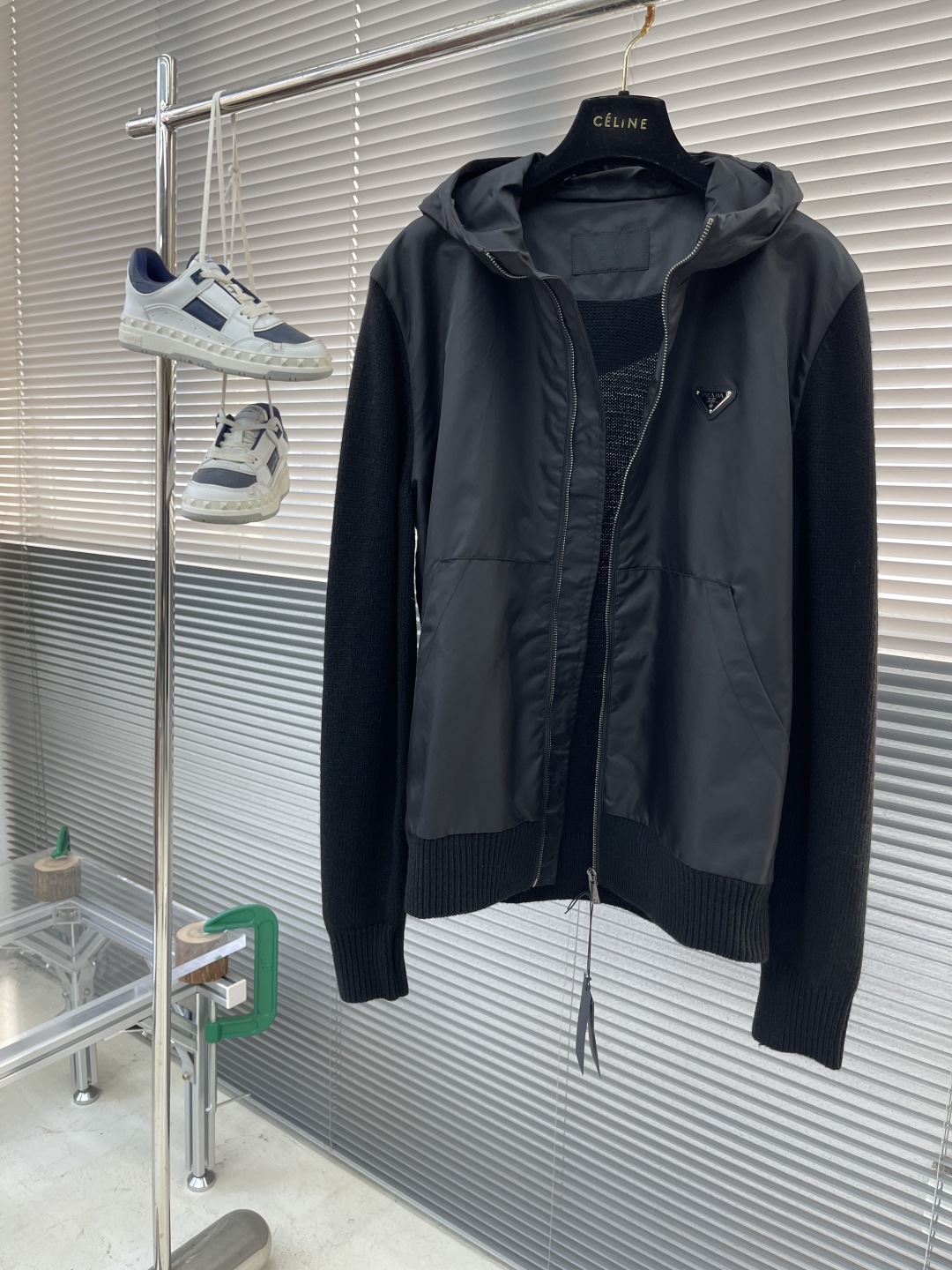 Prada Wool-Blend Nylon Jacket - Modern Style & Comfortable Fit 2 cmp i1740733907118 7920 0 6