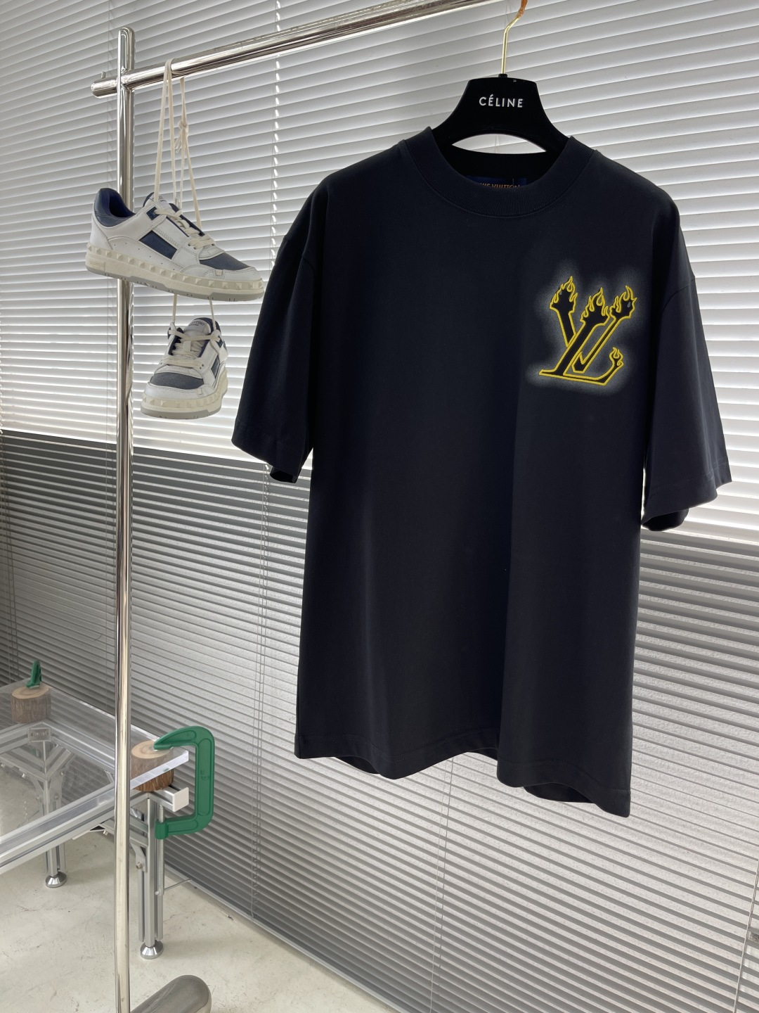 Louis Vuitton Printed Logo T-Shirt, Cotton Tee for Men and Women, Casual Style