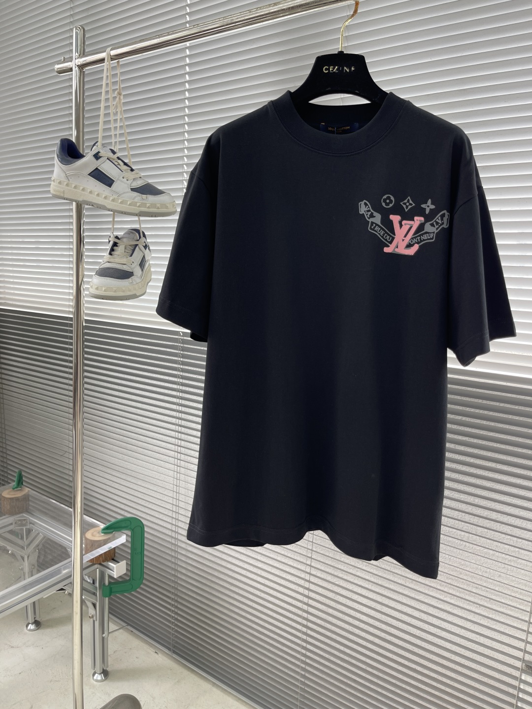 Louis Vuitton Logo Print Cotton T-Shirt, Unisex, Casual and Stylish