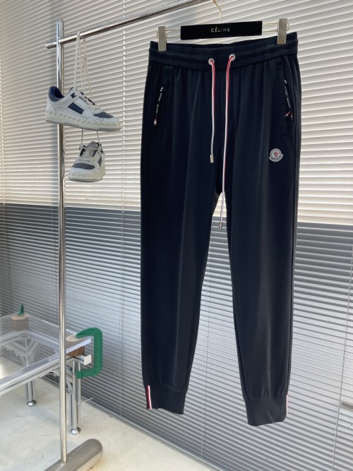 Moncler Men's Slim-Fit Track Pants Lightweight Casual Drawstring Trousers 1 Moncler Men's Slim-Fit Track Pants Lightweight Casual Drawstring Trousers