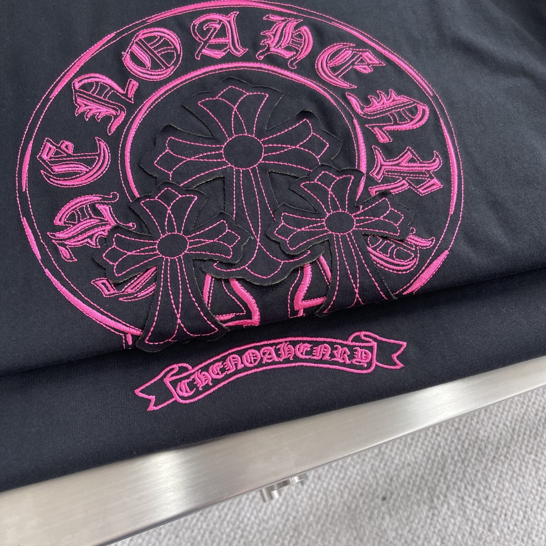 Chrome Hearts 2025 Spring Cotton T-Shirt with Embroidered Logo 7 cmp i1742122447660 7064 0 4