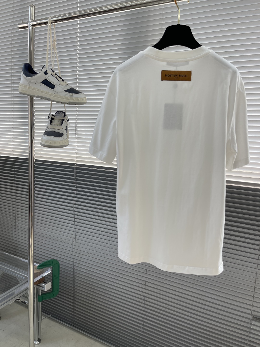 Louis Vuitton Men's White Cotton T-Shirt With Embroidered Logo 8 cmp i1742124225137 4250 0 7