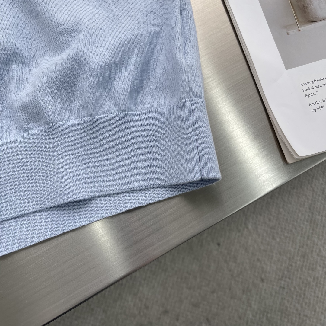 Celine Men's Slim-Fit Polo Shirt - Short Sleeve, Contrast Collar 5 cmp i1742202190330 612 0 2