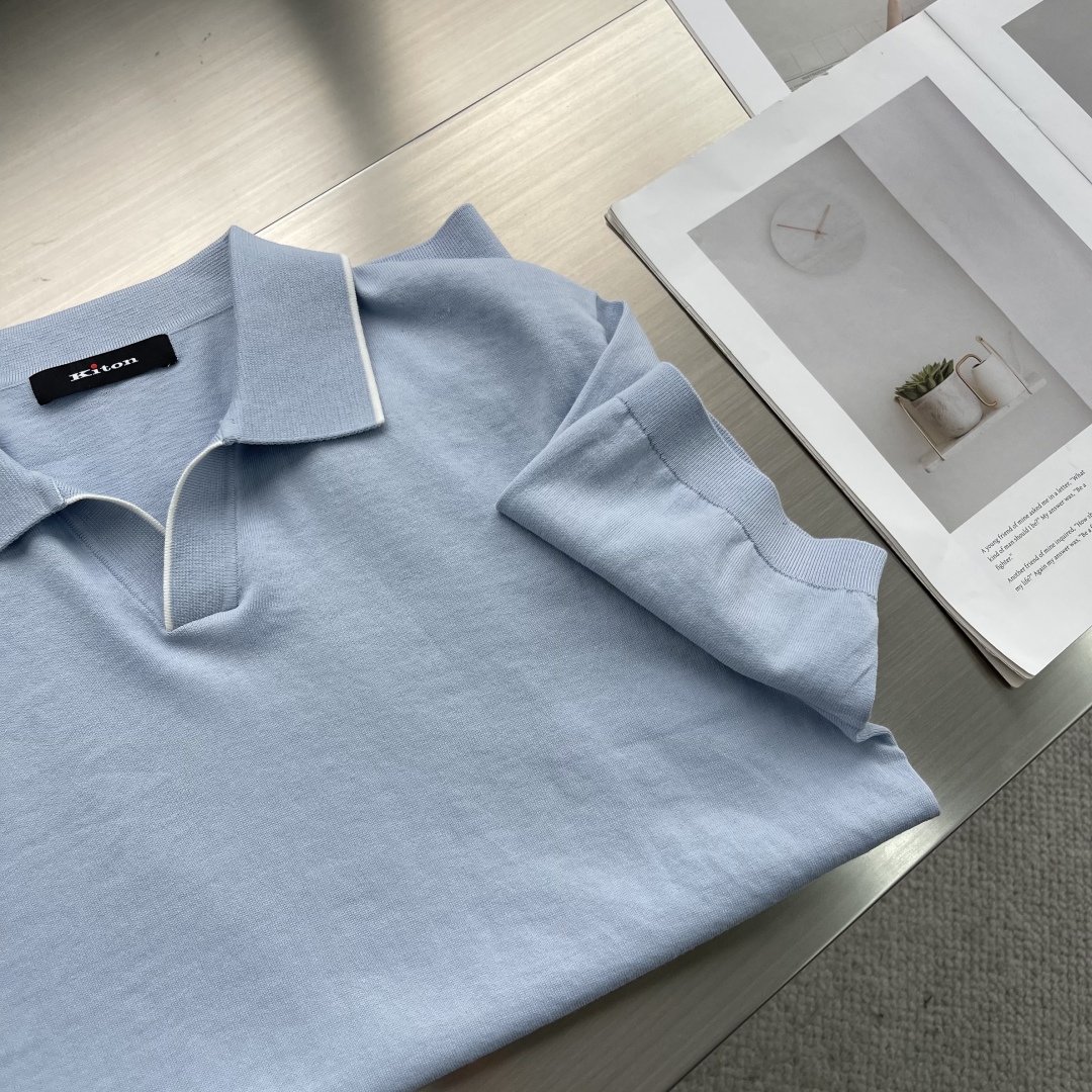 Celine Men's Slim-Fit Polo Shirt - Short Sleeve, Contrast Collar 7 cmp i1742202190331 5948 0 4