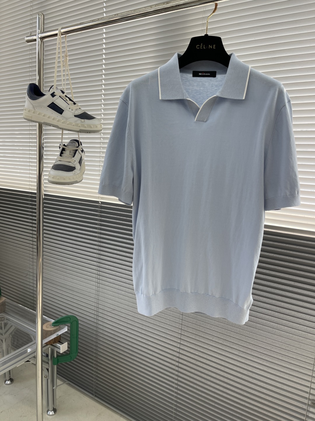 Celine Men's Slim-Fit Polo Shirt - Short Sleeve, Contrast Collar 1 cmp i1742203600292 6052 0 5