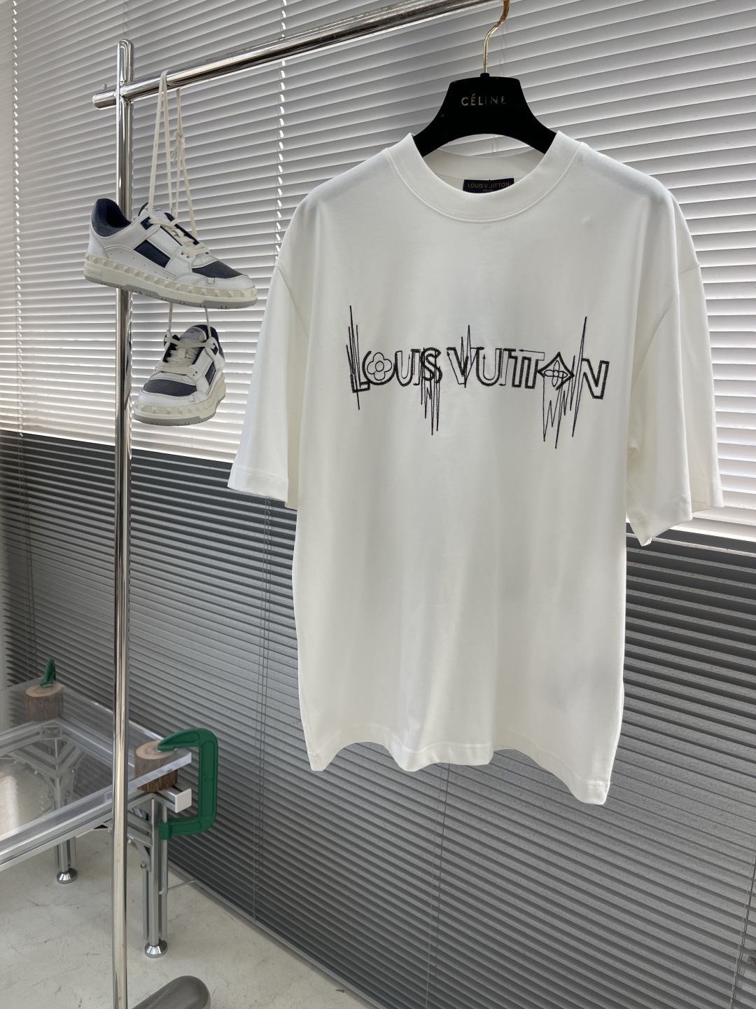 Louis Vuitton 2025SS Round Neck Cotton Fashion Short Sleeve T-Shirt