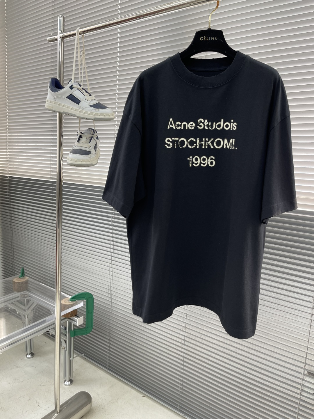 Acne Studios Stockholm 1996 Cotton T-Shirt, Short Sleeve, Heavyweight