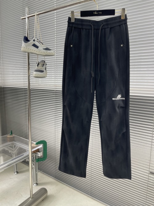 Balenciaga 2025 Spring/Summer Classic Black Casual Pants, Street Style Must-Have 1 Balenciaga 2025 Spring/Summer Classic Black Casual Pants, Street Style Must-Have