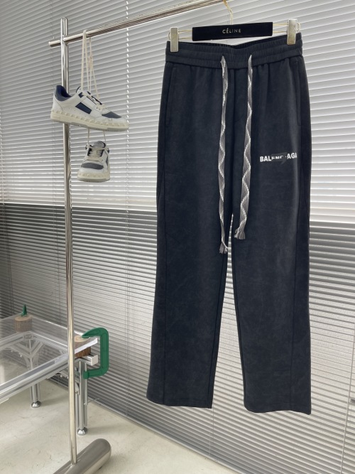 Balenciaga 2025 Spring/Summer Classic Logo Lounge Pants - Streetwear Style 1 Balenciaga 2025 Spring/Summer Classic Logo Lounge Pants - Streetwear Style