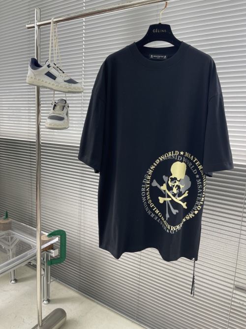 Mastermind Japan Cotton T-Shirt with Skull Graphic - Summer Collection 1 Mastermind Japan Cotton T-Shirt with Skull Graphic - Summer Collection