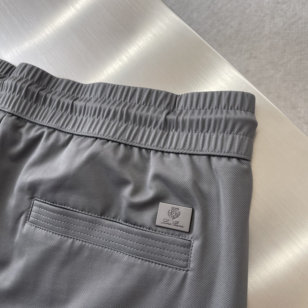 Loro Piana Men's Gray Venice-Inspired Athletic Joggers with Drawstring Waist 7 cmp i1742381035000 9199 0 5