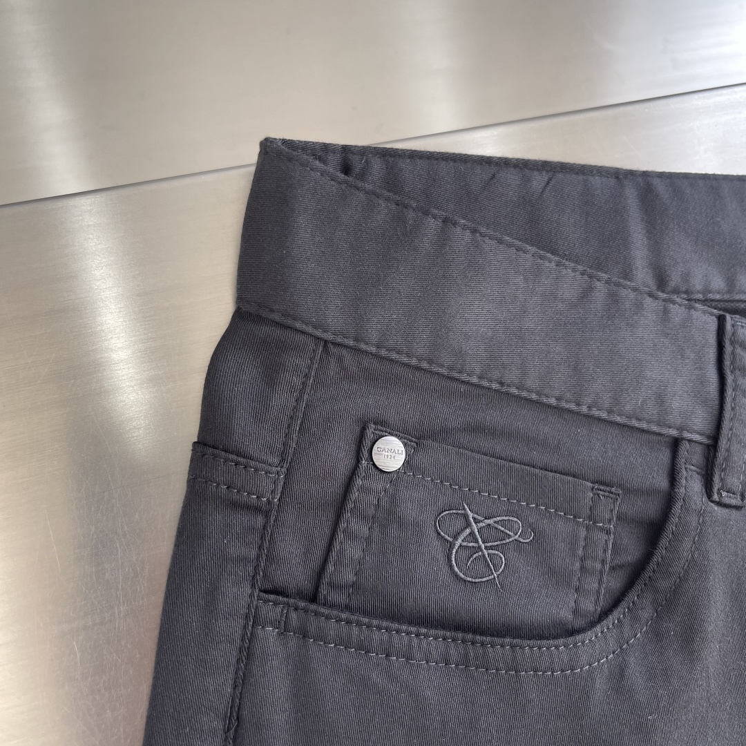Canali Men's Business Casual Pants | Premium Egyptian Cotton | Italian Design 4 cmp i1742465924868 5011 0 2