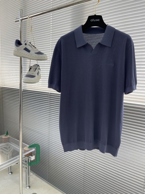 Loro Piana Cotton-Blend Polo Shirt - Soft, Breathable & Elegant Knitwear 1 Loro Piana Cotton-Blend Polo Shirt - Soft, Breathable & Elegant Knitwear