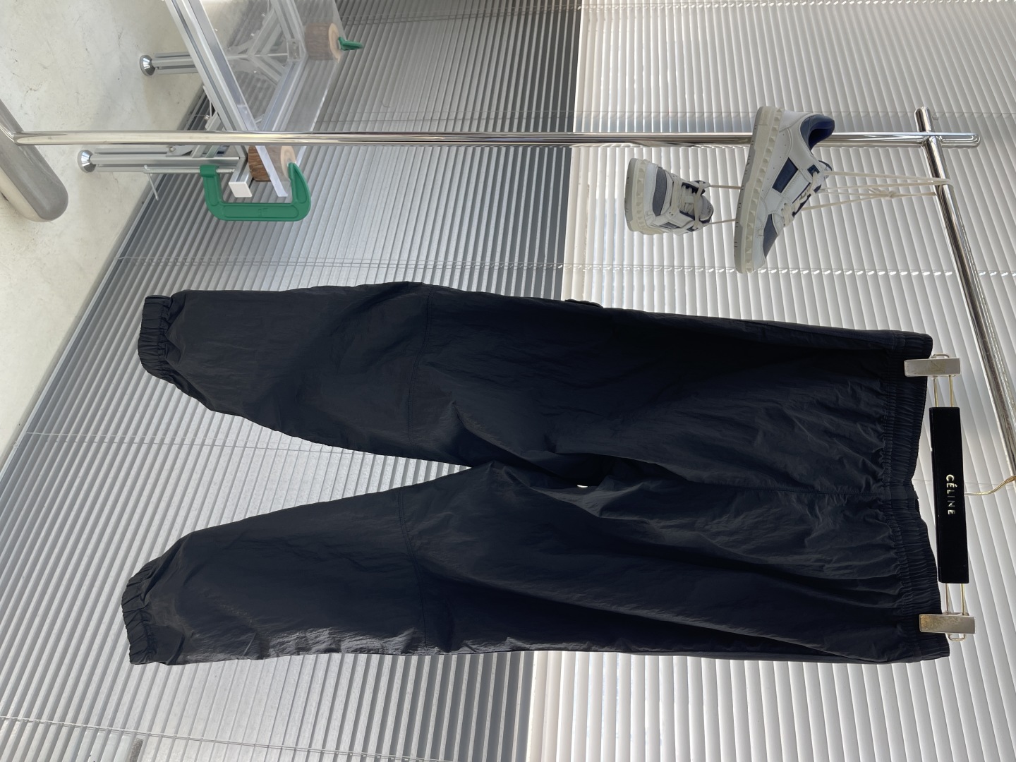 Stone Island 2025 Spring Black and Gold Metallic Thread Pants - Upgrade 9 cmp i1742469155537 7694 0 7