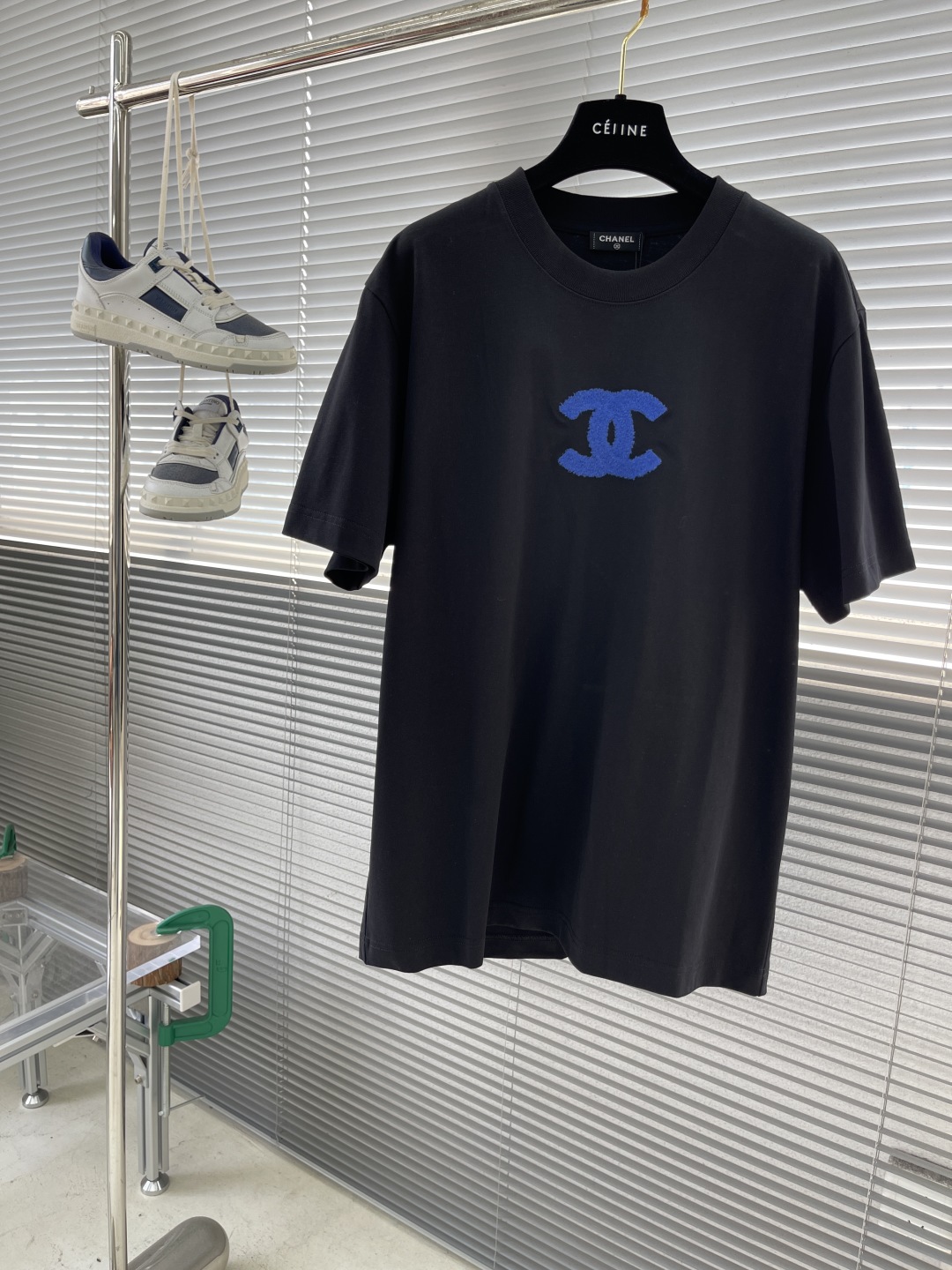 Chanel 2025 Summer Cotton T-Shirt with Embroidered Logo - Stylish & Comfortable 1 cmp i1742555244694 7199 0 5