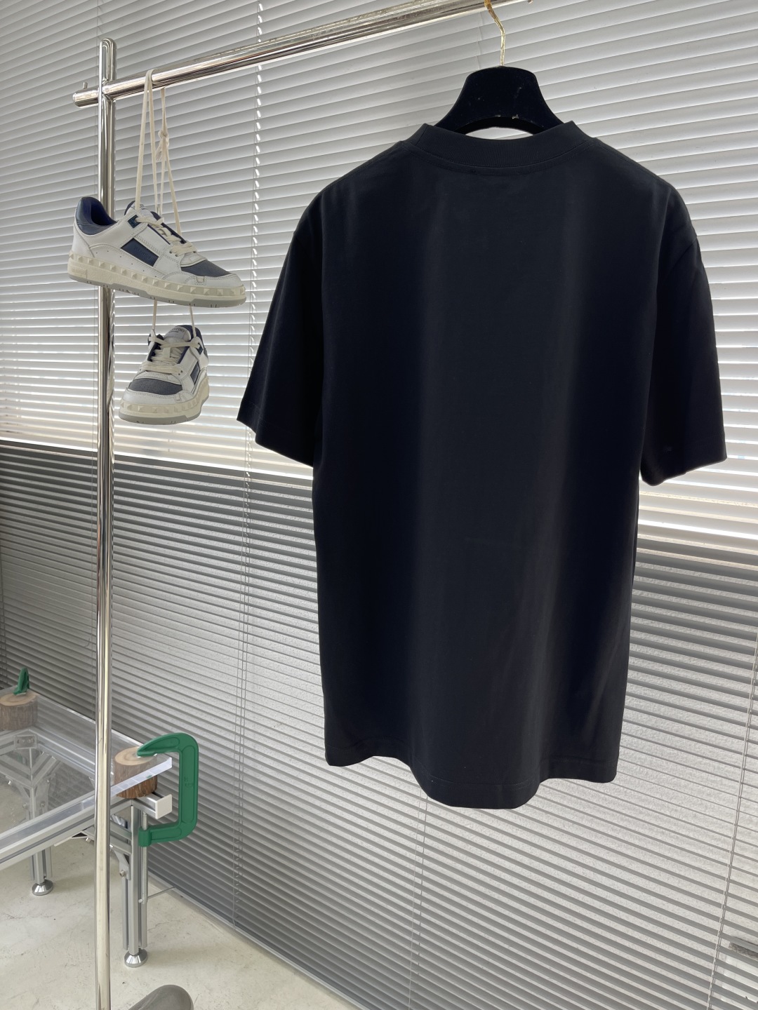 Givenchy Men's Black T-Shirt with Blue Graphic Print - Summer Collection 8 cmp i1742555300639 9256 0 7
