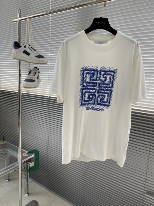 Givenchy Embroidered Logo T-Shirt | Short Sleeve Summer Top 1 Givenchy Embroidered Logo T-Shirt | Short Sleeve Summer Top
