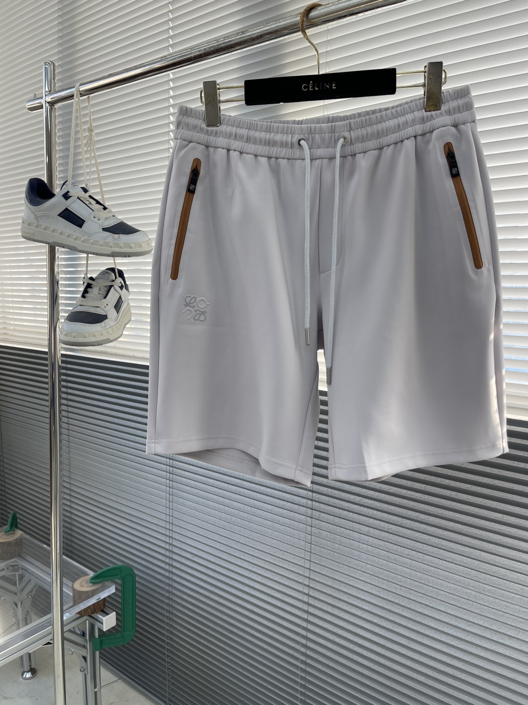 Loewe x On Running Men's Four-Way Stretch Drawstring Solid Color Shorts 1 cmp i1742557120655 2345 0 7