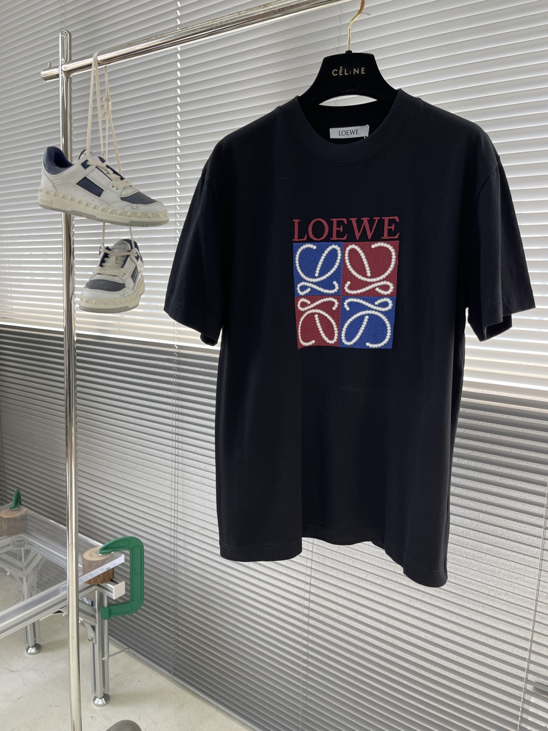 Loewe Embroidered Anagram T-Shirt, Unisex Premium Cotton Tee 1 cmp i1742640714627 4733 0 5