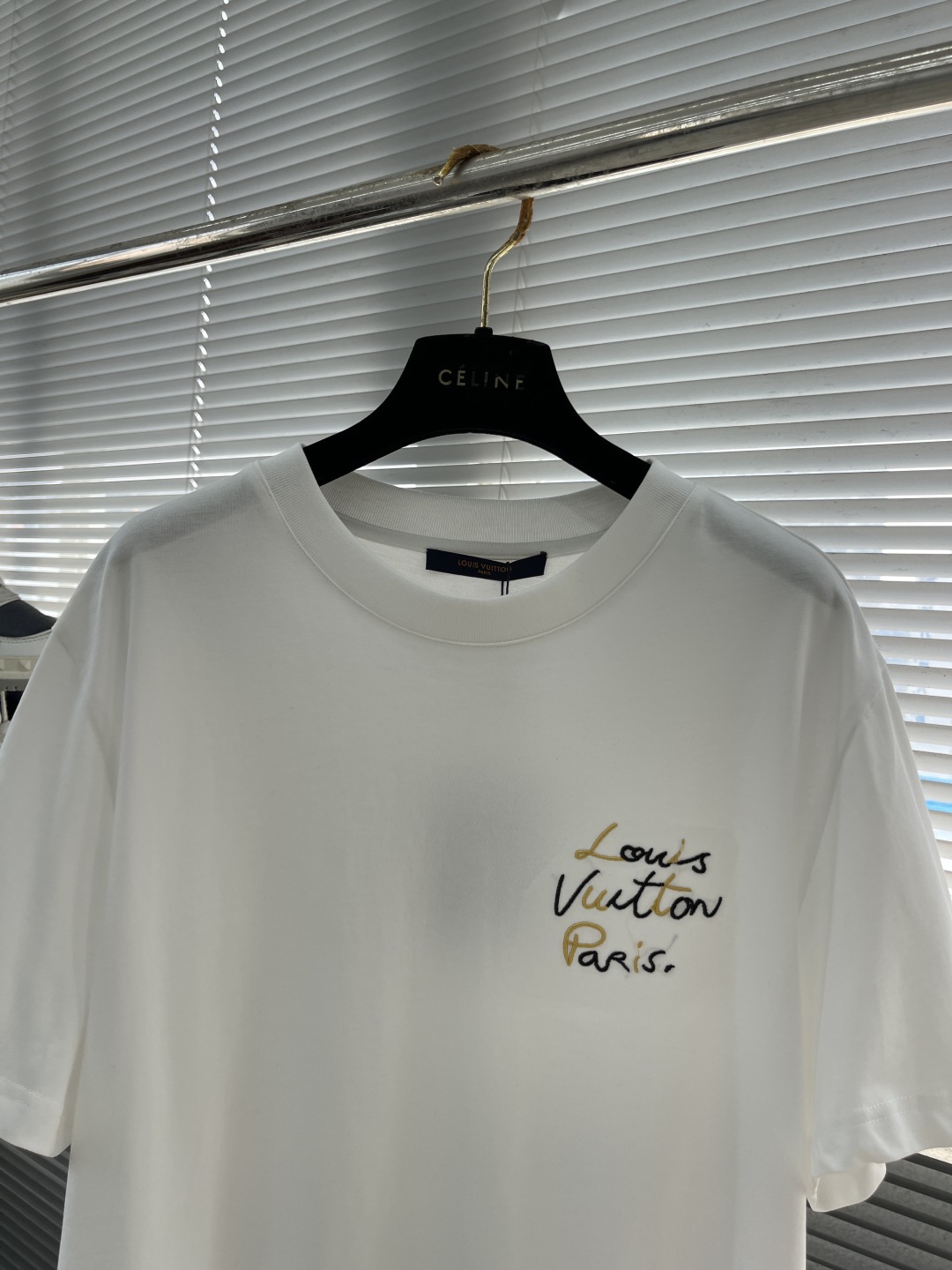 Louis Vuitton Men's 25SS Embroidered Logo T-Shirt, Stylish and Comfortable 2 cmp i1742816670597 8165 0 6