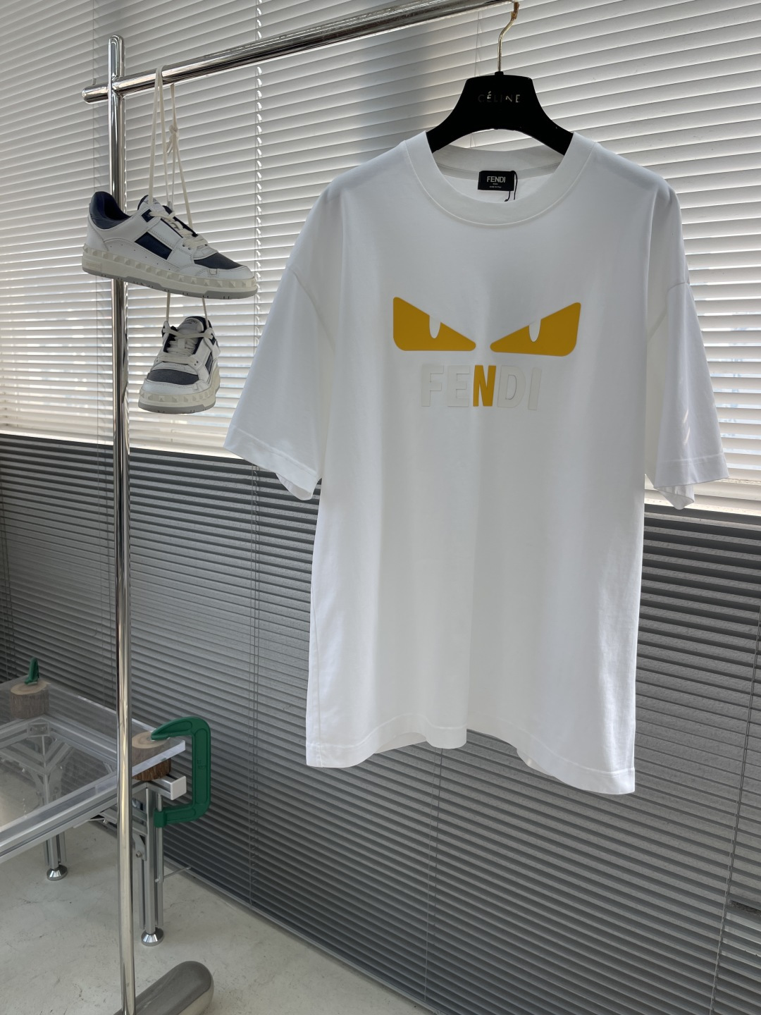 -FEND  2025新款硅胶小怪物眼睛T恤 小怪兽的眼睛部分采用了...