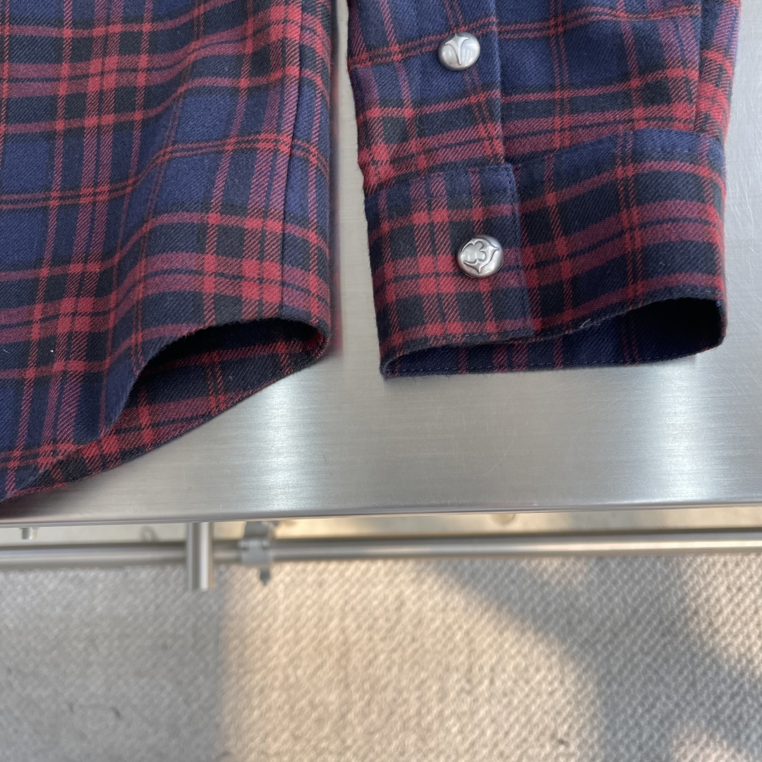 THUG CLUB 25SS Bio Soldier Flannel Plaid Long Sleeve Shirt Unisex 7 cmp i1742895636971 7585 0 4