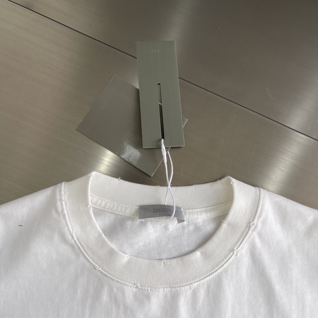 Dior 25SS White T-Shirt with 'Miss Dior' Embroidery, Unisex Oversized Fit 4 cmp i1742895792178 4557 0 2
