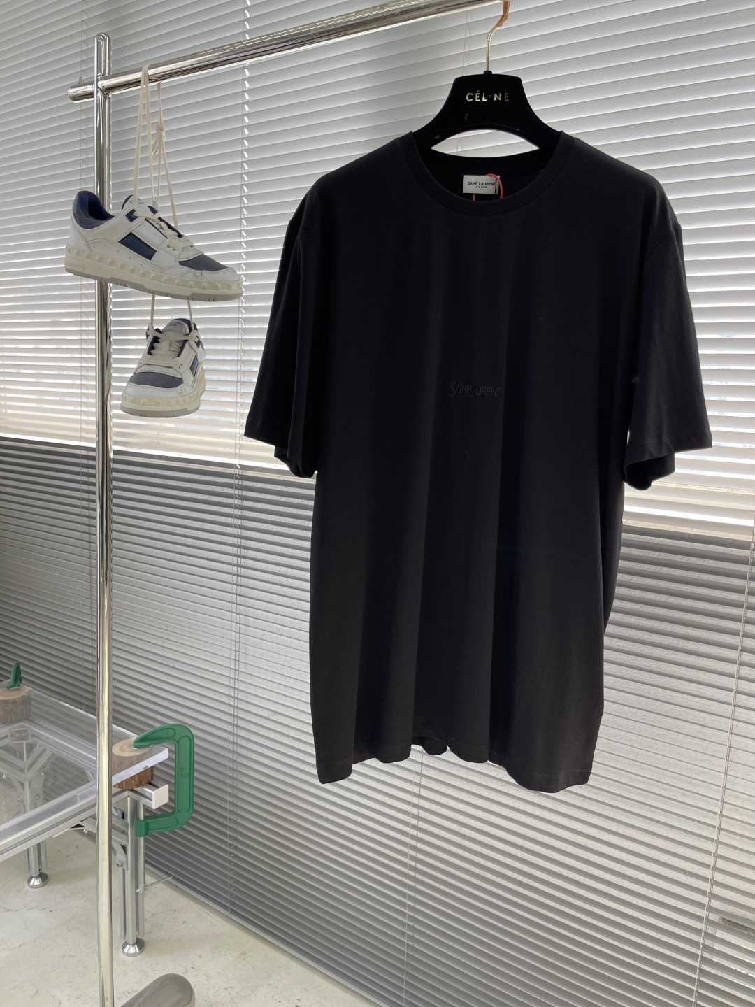 Yves Saint Laurent SLP Logo Embroidered T-Shirt, Laysell Silk Fabric 1 cmp i1742901357308 8786 0 5