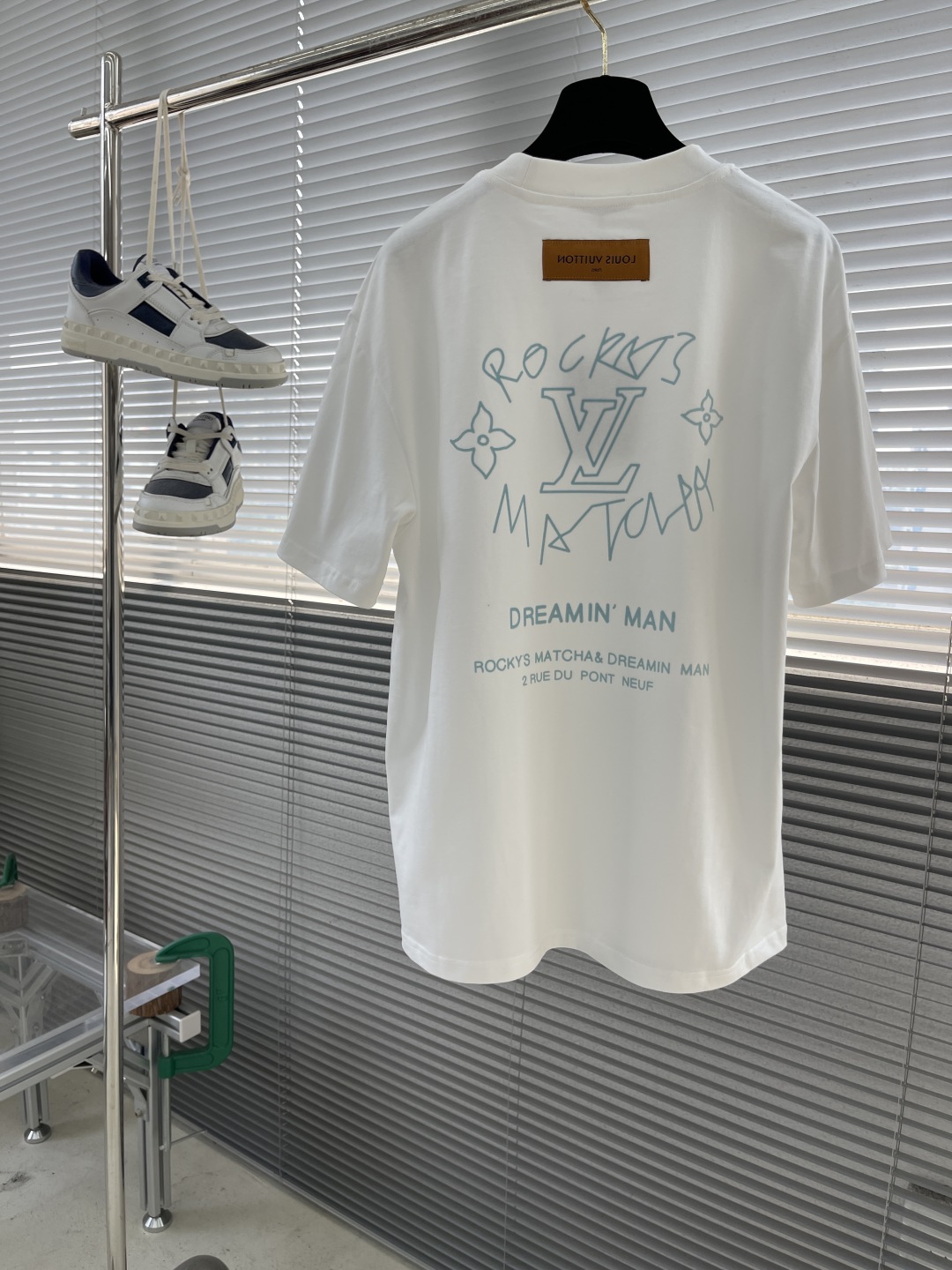 Louis Vuitton 25SS Printed Short Sleeve T-Shirt High Weight Washed Fabric 9 cmp i1742902284067 5188 0 8