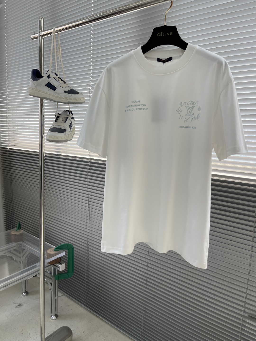 Louis Vuitton 25SS Printed Short Sleeve T-Shirt High Weight Washed Fabric 1 cmp i1742902284151 7405 0 6