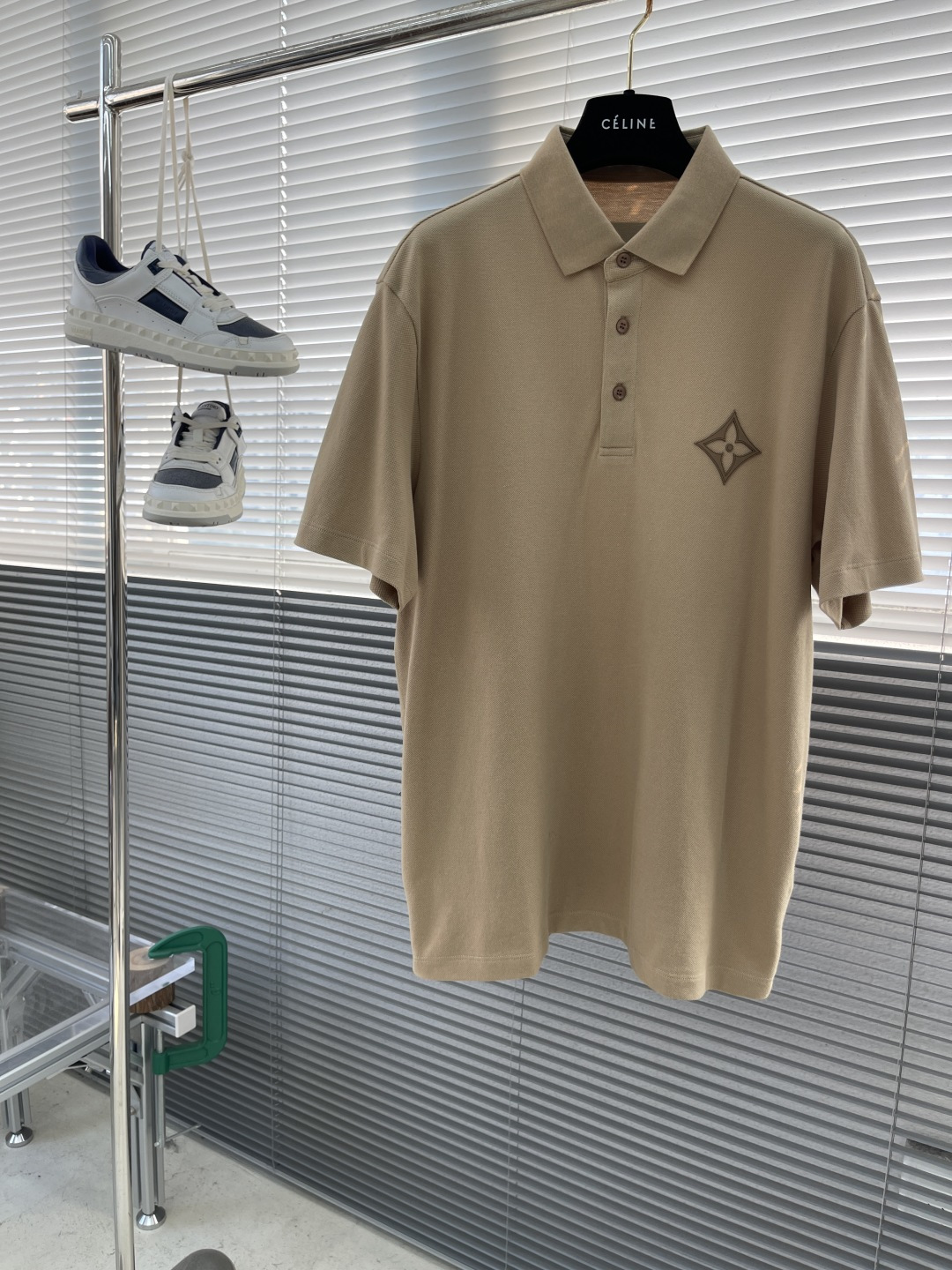 Louis Vuitton 2025 Spring/Summer Cotton Polo Shirt with Monogram