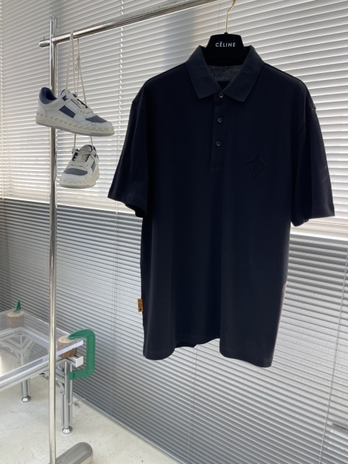 Louis Vuitton 2025 Spring/Summer Polo Shirt - Soft Cotton, Relaxed Fit 1 Louis Vuitton 2025 Spring/Summer Polo Shirt - Soft Cotton, Relaxed Fit