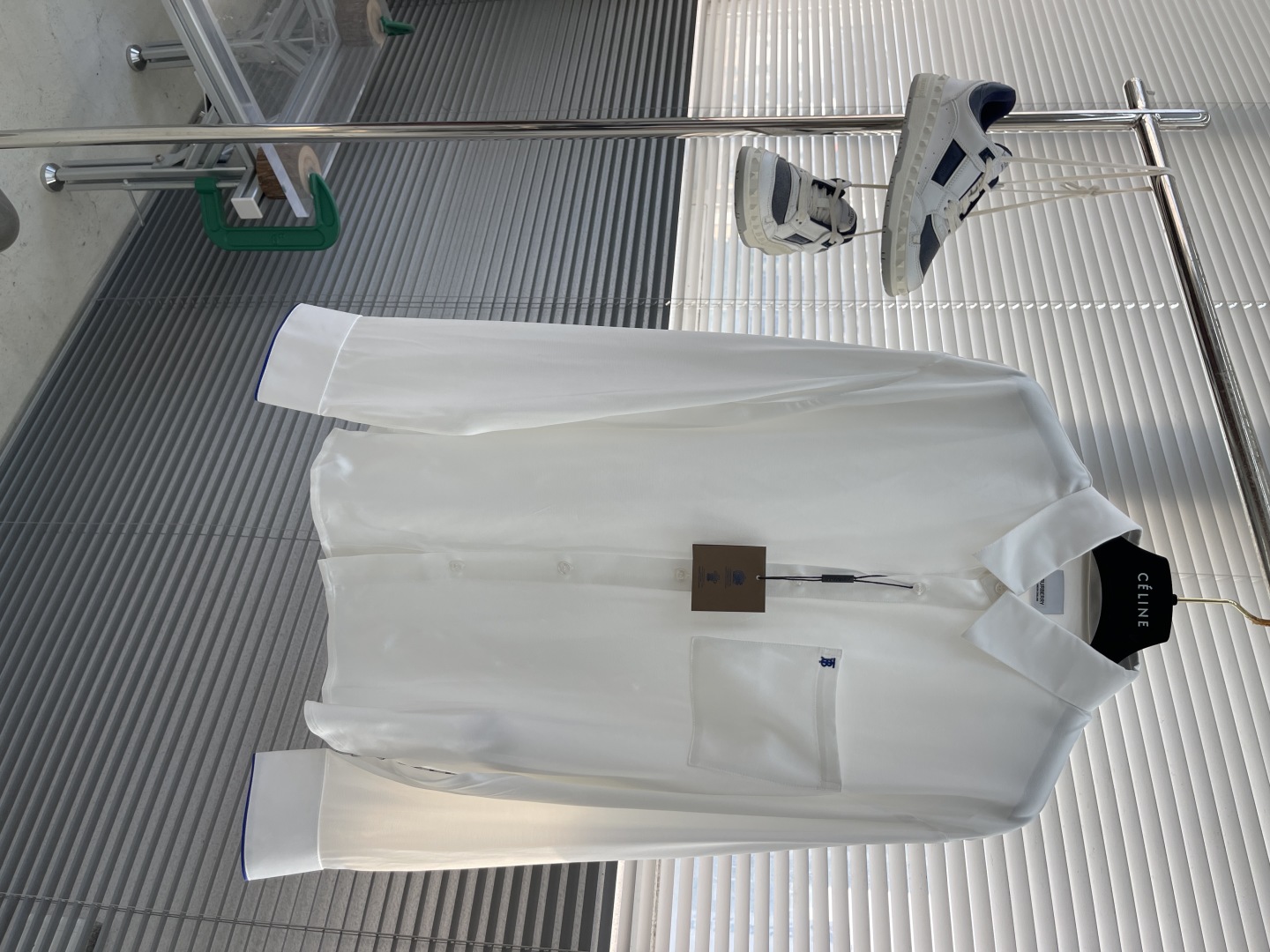Burberry Men's Modern-Fit Long-Sleeve Shirt - White 1 cmp i1742985125515 7920 0 6