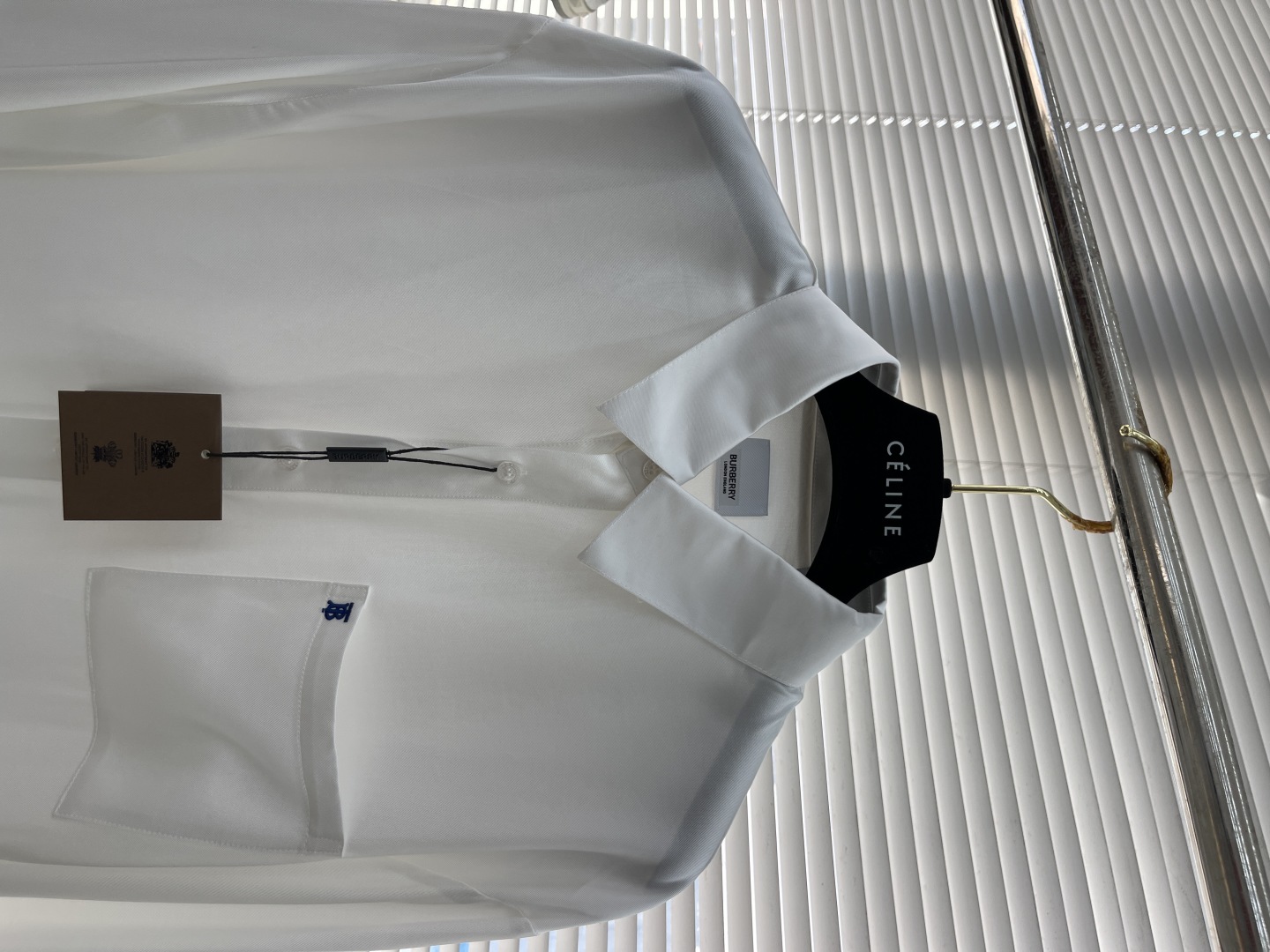 Burberry Men's Modern-Fit Long-Sleeve Shirt - White 2 cmp i1742985125635 4771 0 5