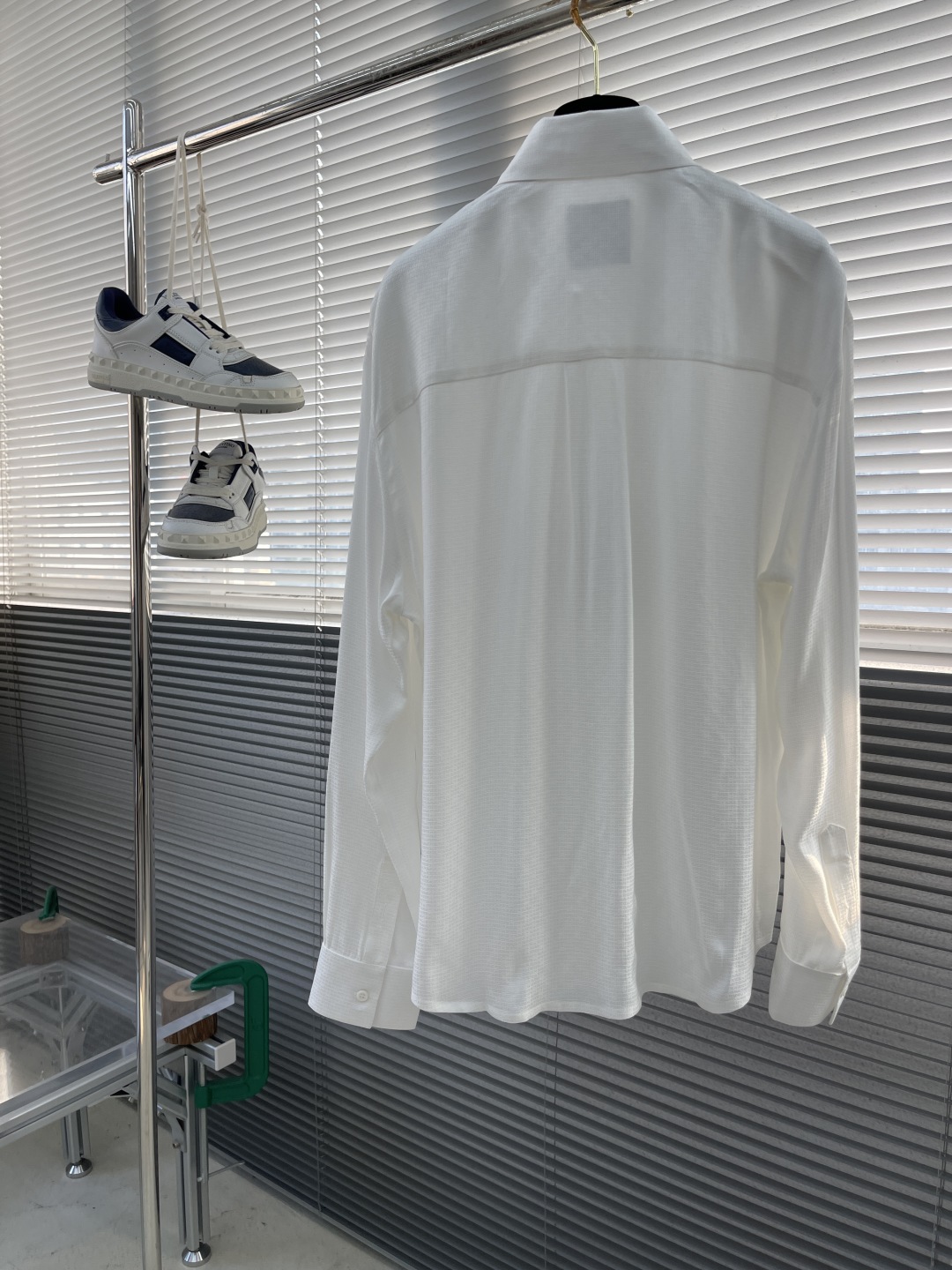 Celine Men's Slim-Fit Long Sleeve White Shirt | Modern Layering Essential 8 cmp i1742985200166 5877 0 7