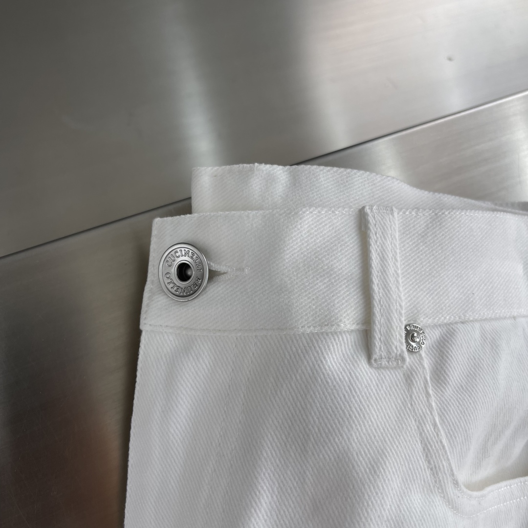 Celine White Straight Leg Denim Jeans, Classic Five-Pocket Design for Men 4 cmp i1743430118209 7816 0 1
