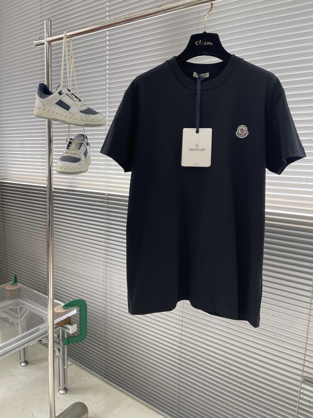 Moncler Classic Logo T-Shirt - Soft Cotton Knit Tee with Iconic Patch