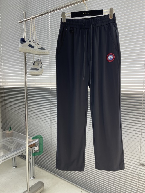Canada Goose Men's Black Tech Nylon Drawstring Track Pants Size M-3XL 1 Canada Goose Men's Black Tech Nylon Drawstring Track Pants Size M-3XL