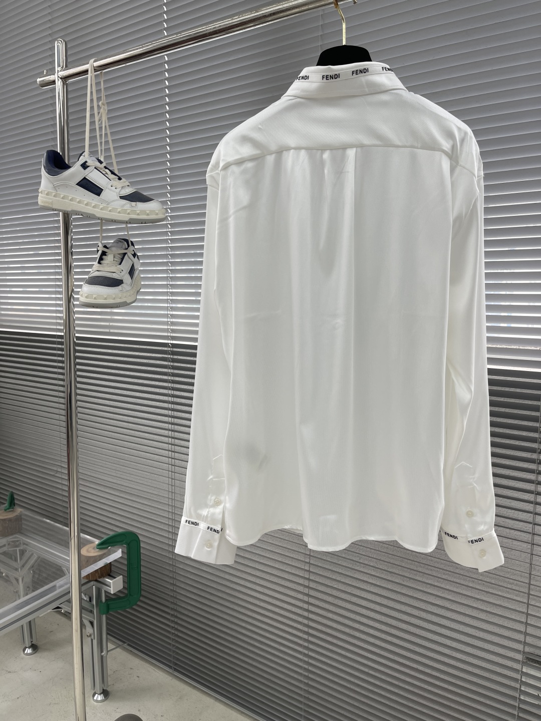Fendi 2025 Men's Designer White Shirt with Logo Detailing, Sizes M-3XL 8 cmp i1743490271483 8967 0 7