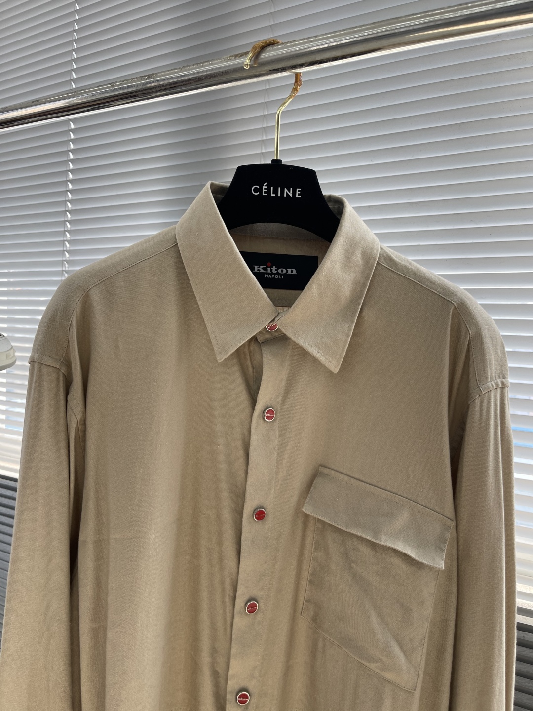 Kiton Linen Embroidered Shirt - Lightweight Luxury & Effortless Style 2 cmp i1743491481855 9138 0 6
