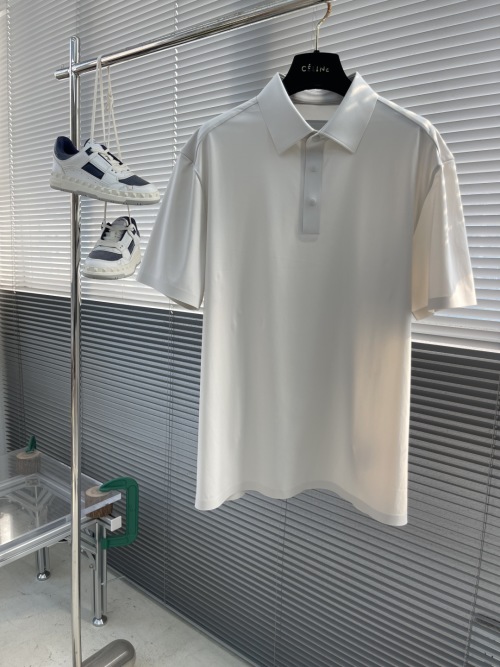 Celine 2025 Spring/Summer Polo Shirt - Lightweight, Seamless & Comfortable 1 Celine 2025 Spring/Summer Polo Shirt - Lightweight, Seamless & Comfortable