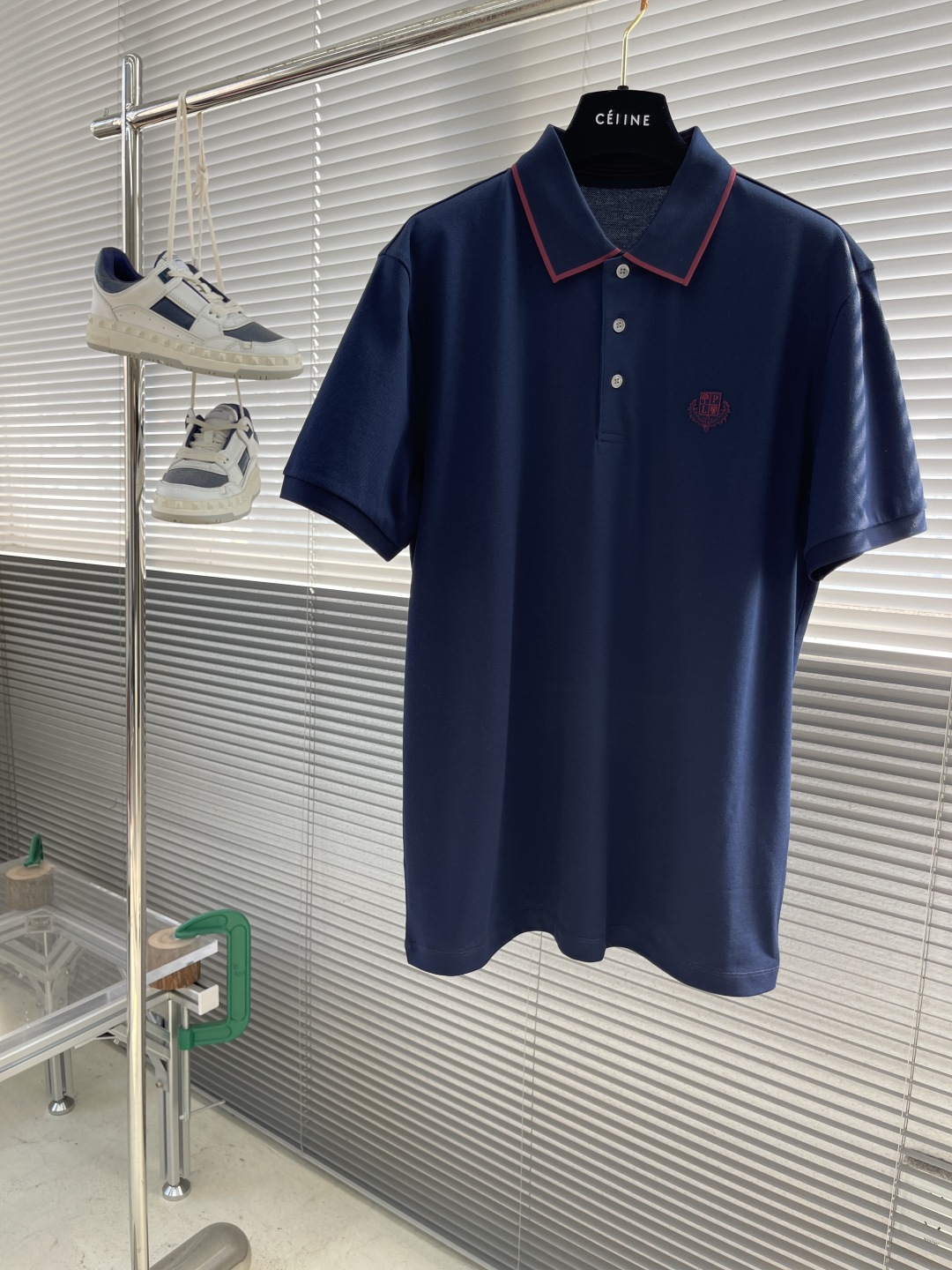 Loro Piana Men's Polo Shirt, Short Sleeve Pique Cotton with Logo Detail 1 cmp i1743512614523 3494 0 5