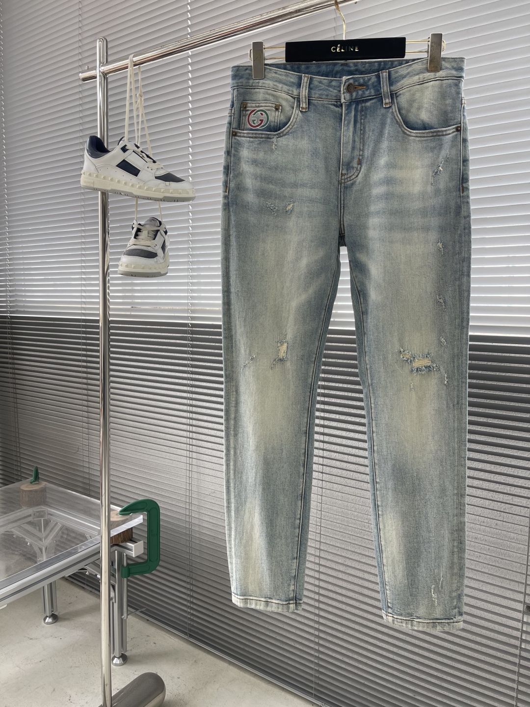 Gucci Men's 2025 Spring/Summer Classic Denim Jeans - Washed Style 1 cmp i1743566885159 6230 0 6