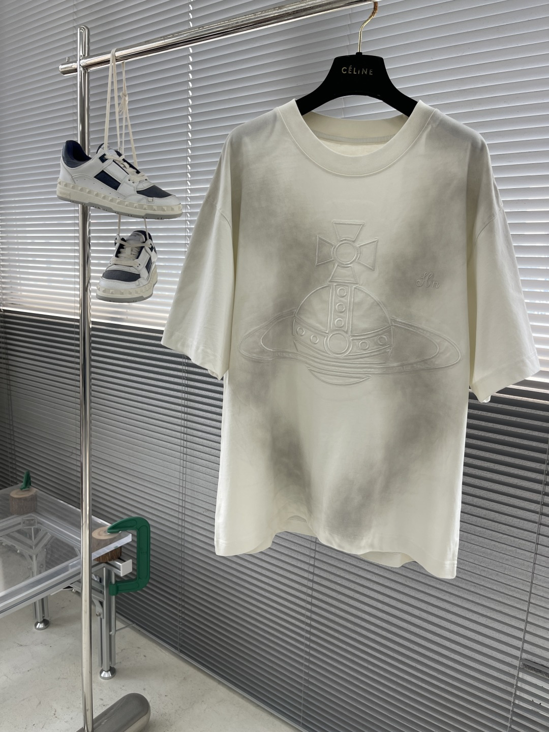 Vivienne Westwood 2025SS Cotton T-Shirt With Orb Logo, Short Sleeves