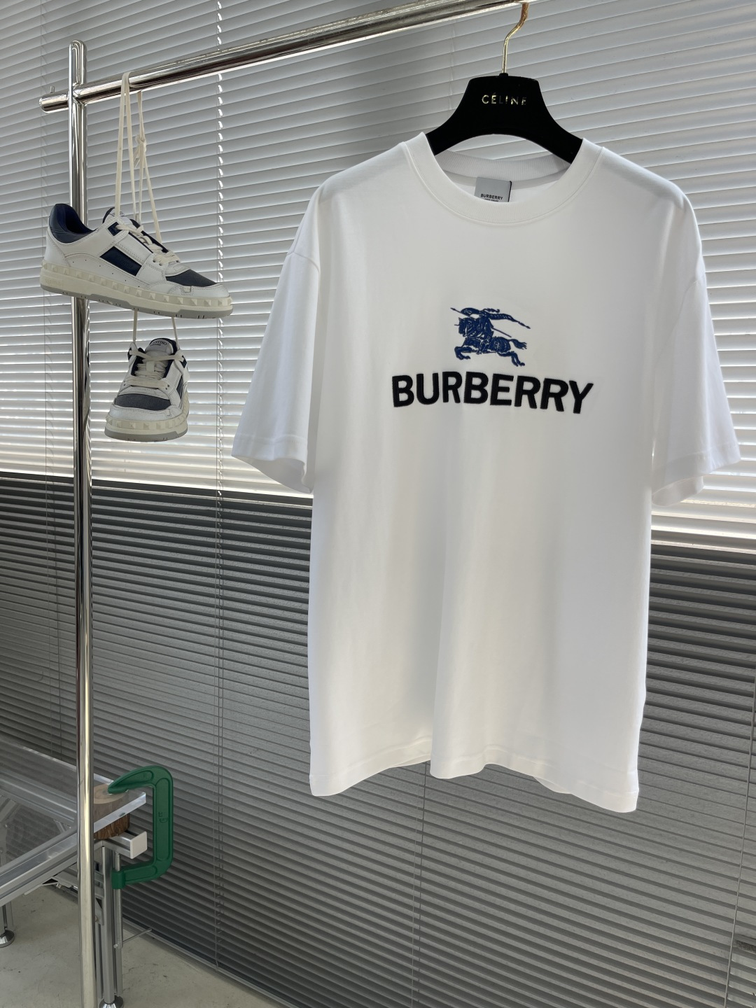 Burberry Classic Logo T-Shirt, Premium Cotton Blend, Comfortable Fit