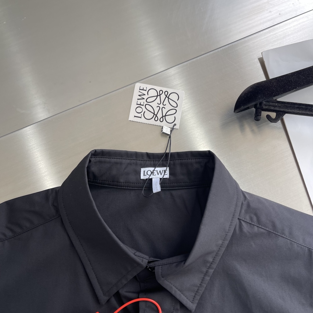 Loewe Anagram Pocket Shirt - Soft Cotton, Embroidered Design, Versatile Style 3 cmp i1743595788011 4140 0 0