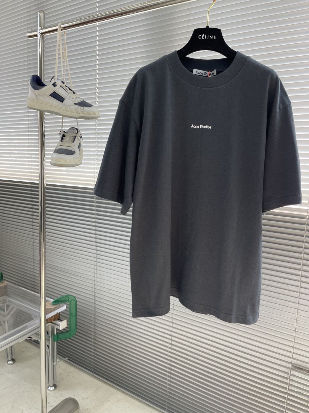 Acne Studios Stamp Logo Short Sleeve T-Shirt - Soft, Comfortable, Stylish