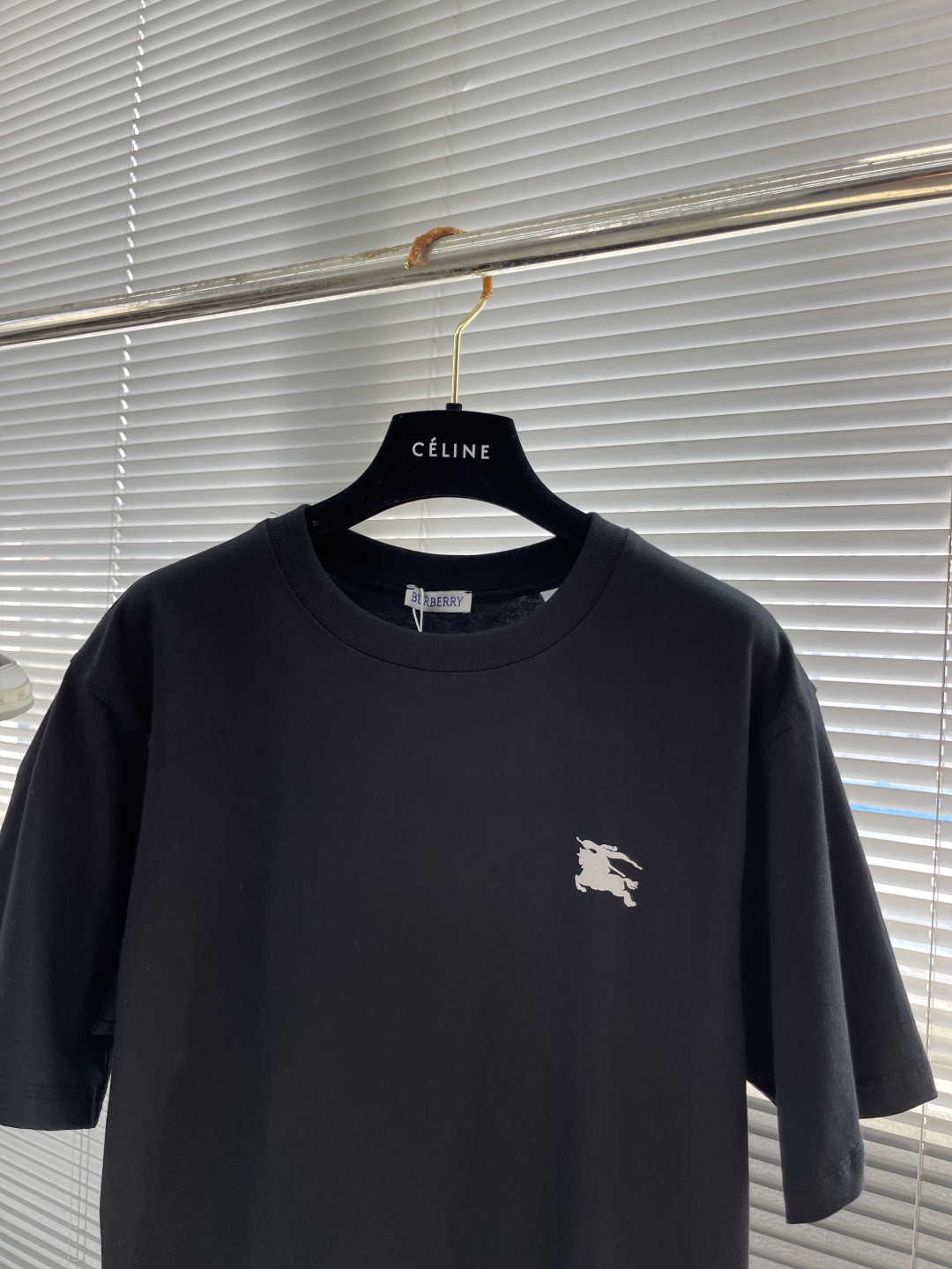 Burberry Protection Logo Print Cotton T-Shirt Classic Fit Short Sleeve 2 cmp i1743598396745 2367 0 6